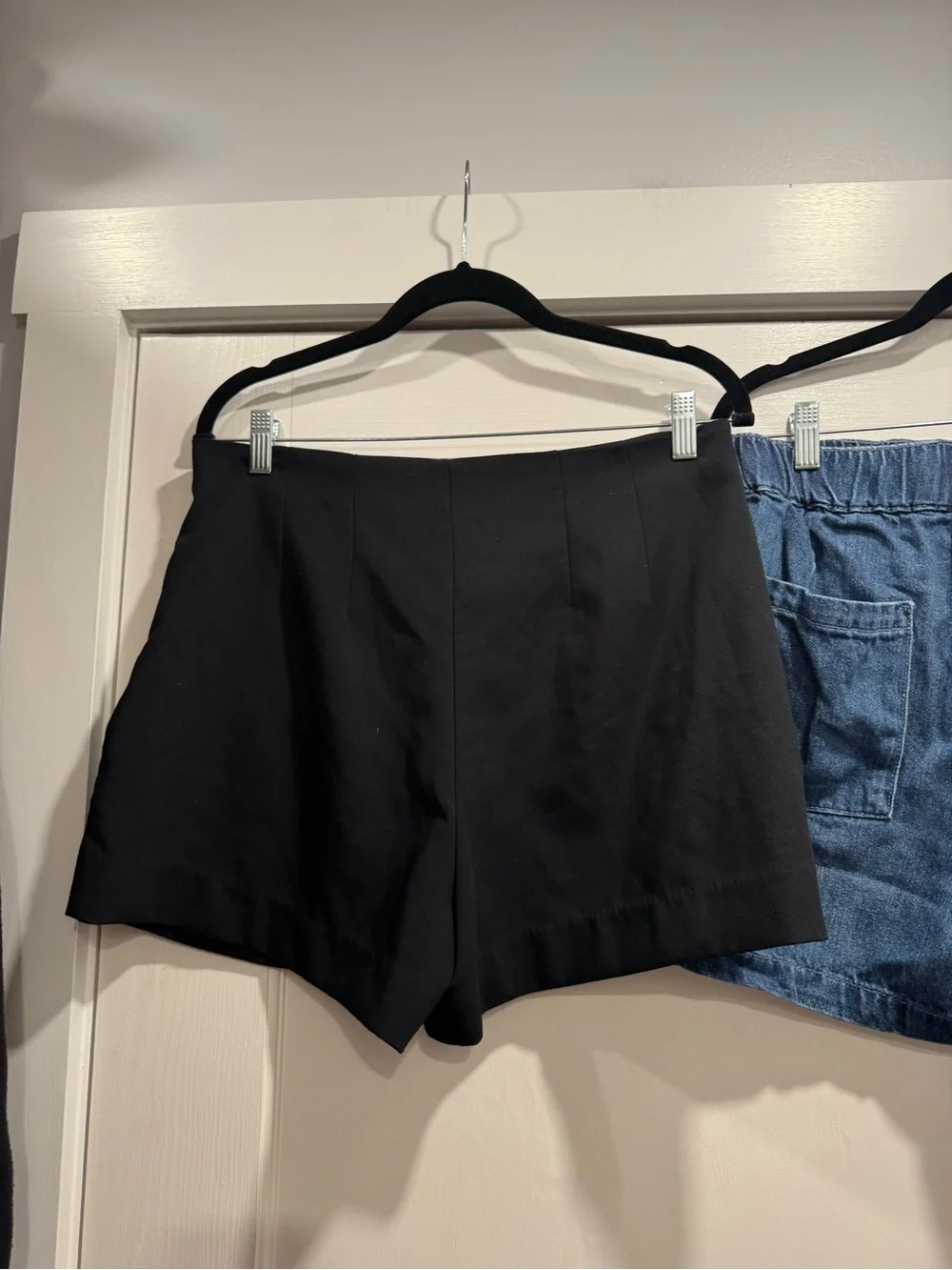 Gap Women’s High Waisted Shorts Bundle Lot Medium Black Denim Summer Travel